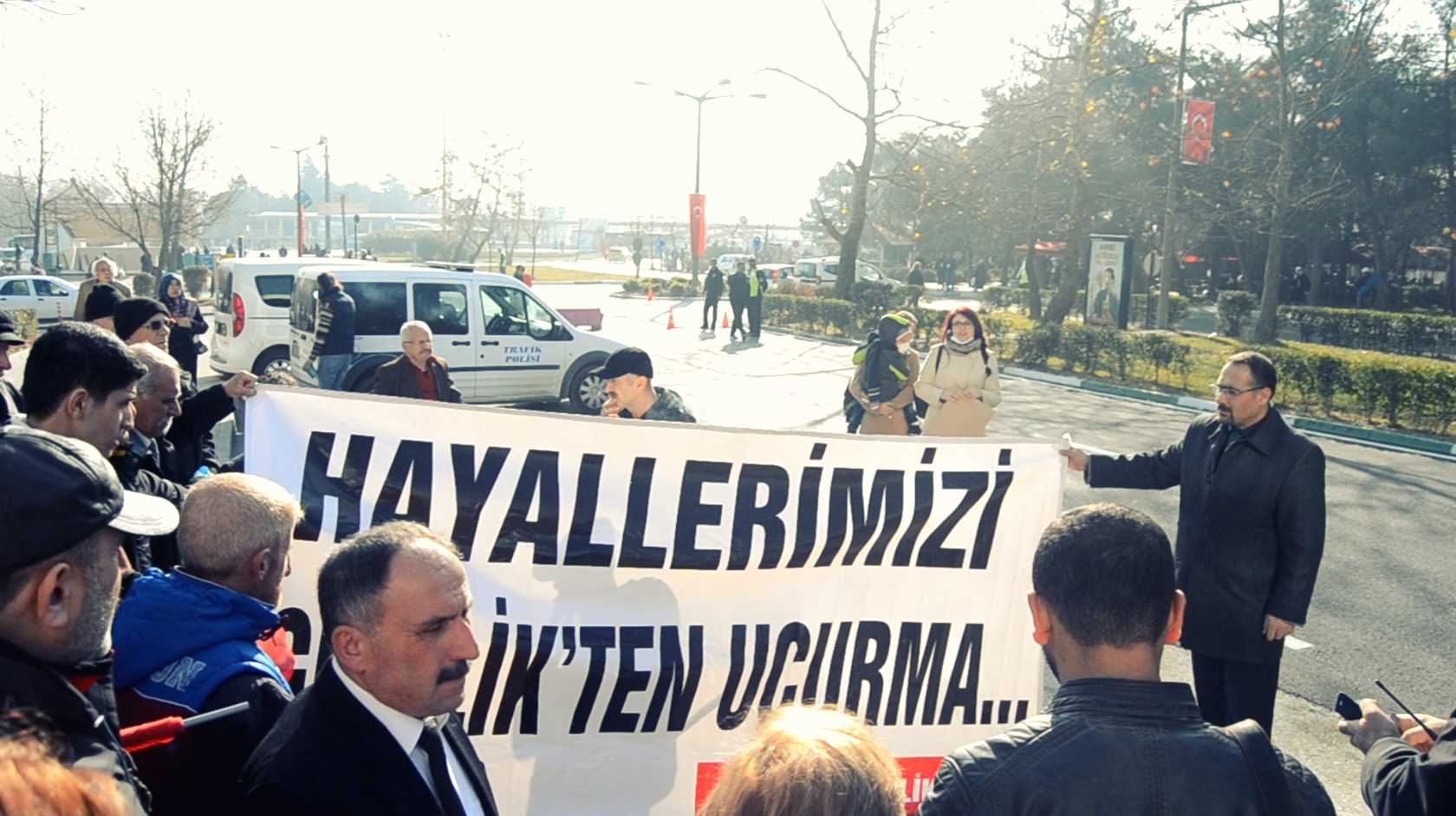Gemlik Sivil İnsiyatif Gurubuna Bursa'da Polis Engeli