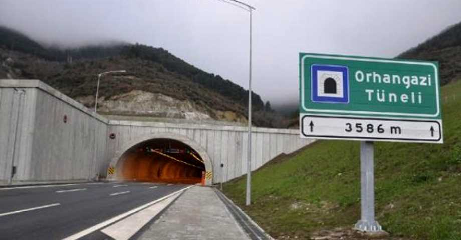 Türkiye'nin En Uzun Tünelinin Adı 'Orhangazi' Oldu