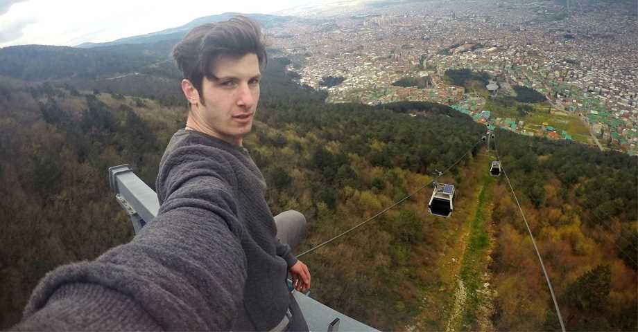 Smirnov'dan Bursa'da Tehlikeli Selfie