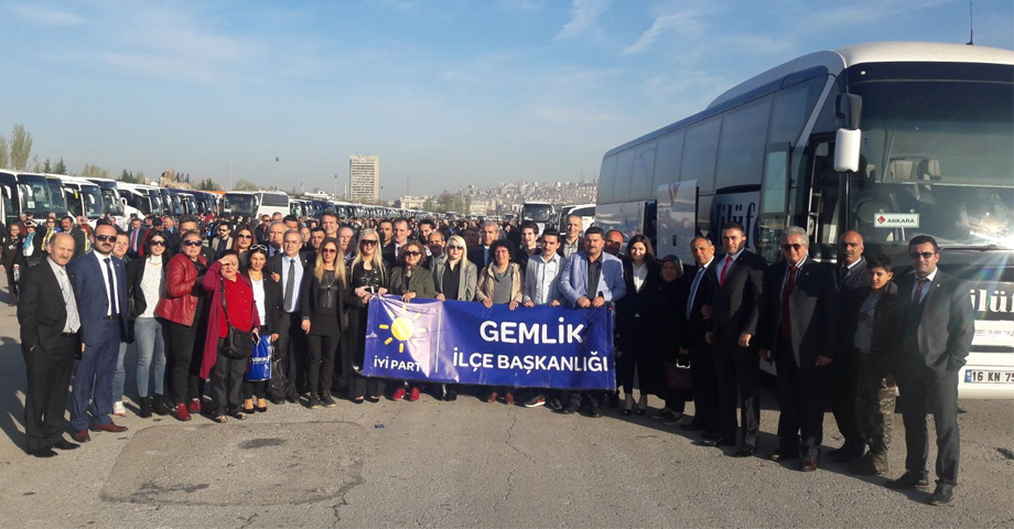 İyi Parti Gemlik Teşkilatı Ankara'da