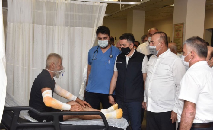 Antalya ve Muğla’daki yangınlardan etkilenen 352 kişi taburcu oldu