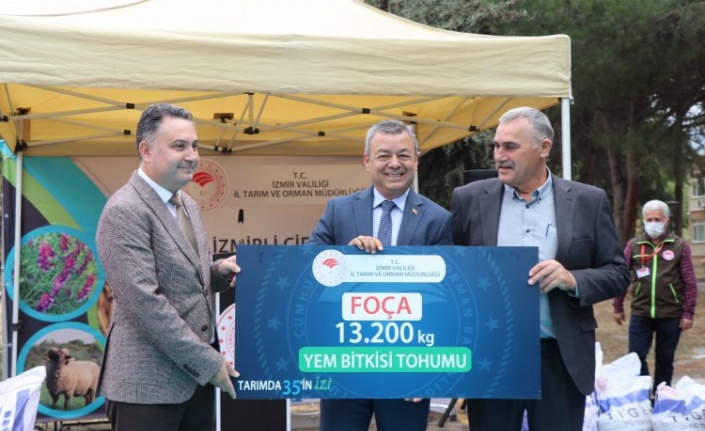 İzmir İl Tarım ve Orman Müdürlüğü üreticilere destek verdi 