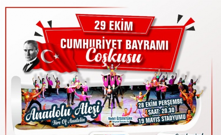 İzmir Menderes'te 29 Ekim heyecanı 