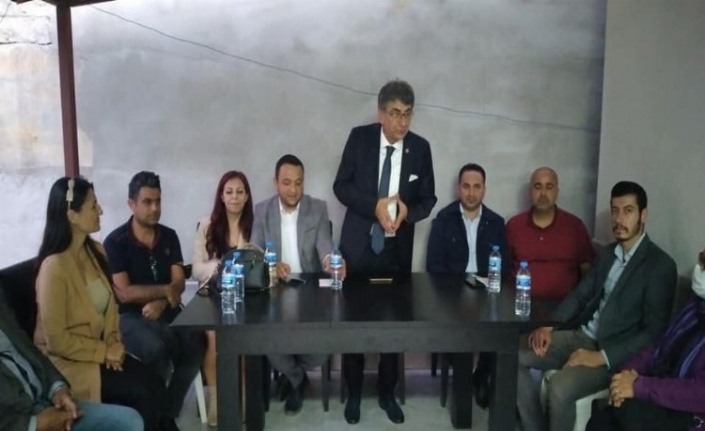 CHP Hatay İl Başkanı Parlar,  Antakya'da halkla bir araya geldi 