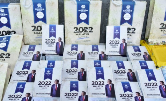 Büyükşehir Belediyesinden Malatya'ya özel 2022 takvimi 