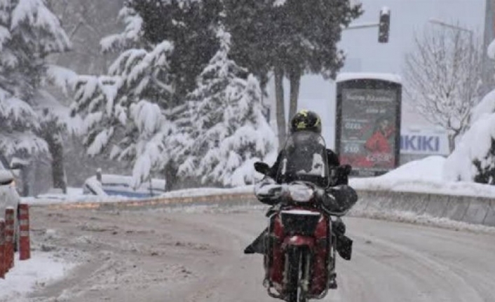 İstanbul'da motokuryelere 'kar' yasağı!