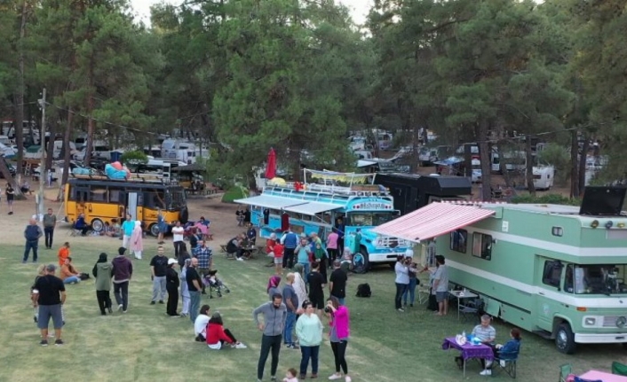 Kamp karavan tutkunları Bursa Harmancık'ta buluşacak