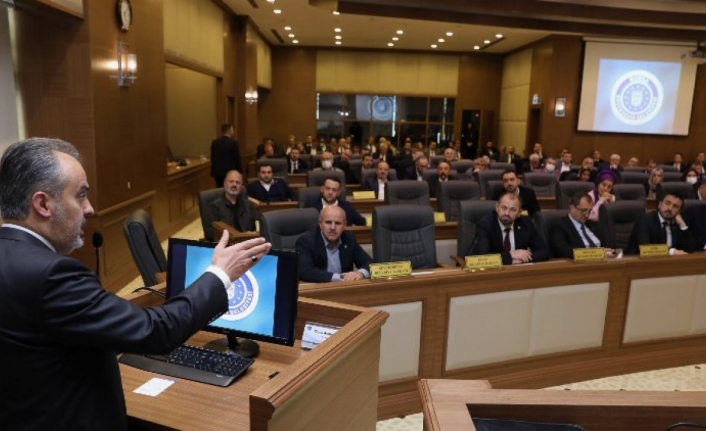 Bursa'da Başkan Aktaş'ın faaliyetlerine oy çokluğu onay