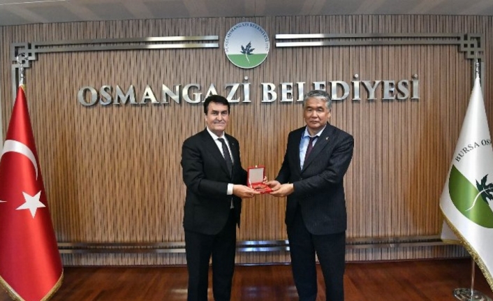 Genel Sekreter Raev ilk resmi ziyaretini Bursa Osmangazi’ye yaptı