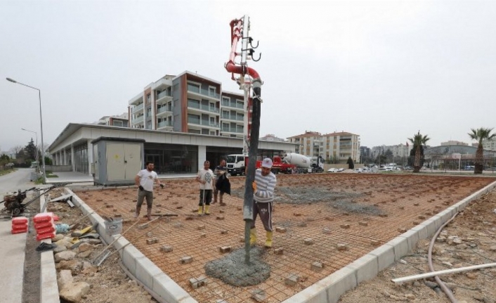 İzmir Gaziemir’in ilk kaykay parkı yapılıyor