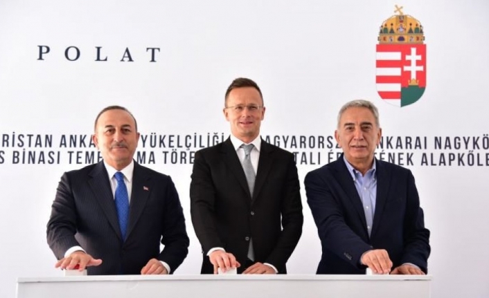 Macaristan Ankara Büyükelçiliği yeni ofis binasında temel atma töreni gerçekleşti 