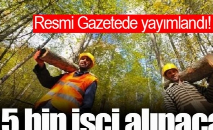 Türkiye geneli, 5 bin yangın işçisi alınacak!