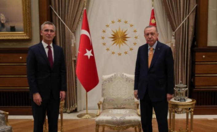 Erdoğan Stoltenberg ile görüştü