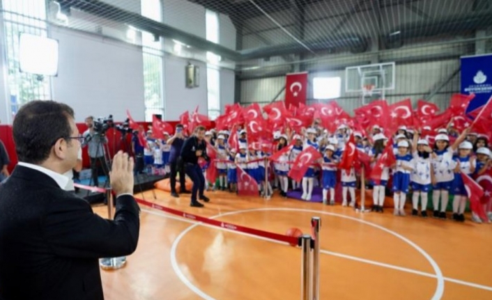 İstanbul'un 24 ilçesinde 35 okul spor salonuna kavuştu