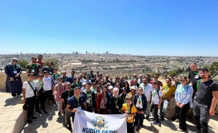 Konyalı öğrenciler Kudüs gezisiyle ödüllendirildi