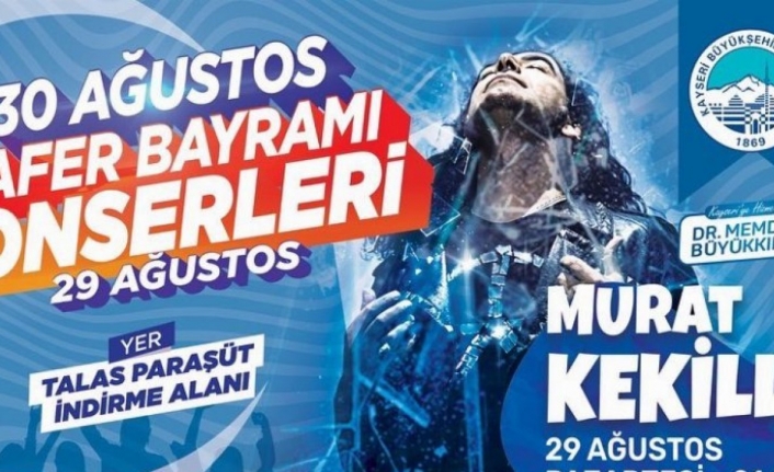 Kayseri'de Zafer Bayramı'na özel konserler