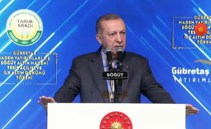 Cumhurbaşkanı Erdoğan Bilecik'te... Bilecik'te Altın Madeni açıldı