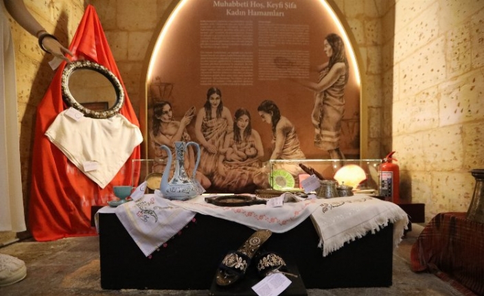 Gaziantep'te hamam kültürü sergileniyor