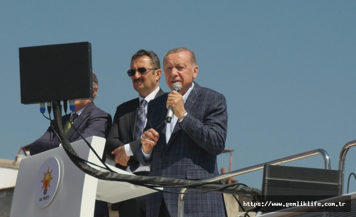 Cumhurbaşkanı Erdoğan esnaflara müjdeleri Gemlik'ten sıraladı