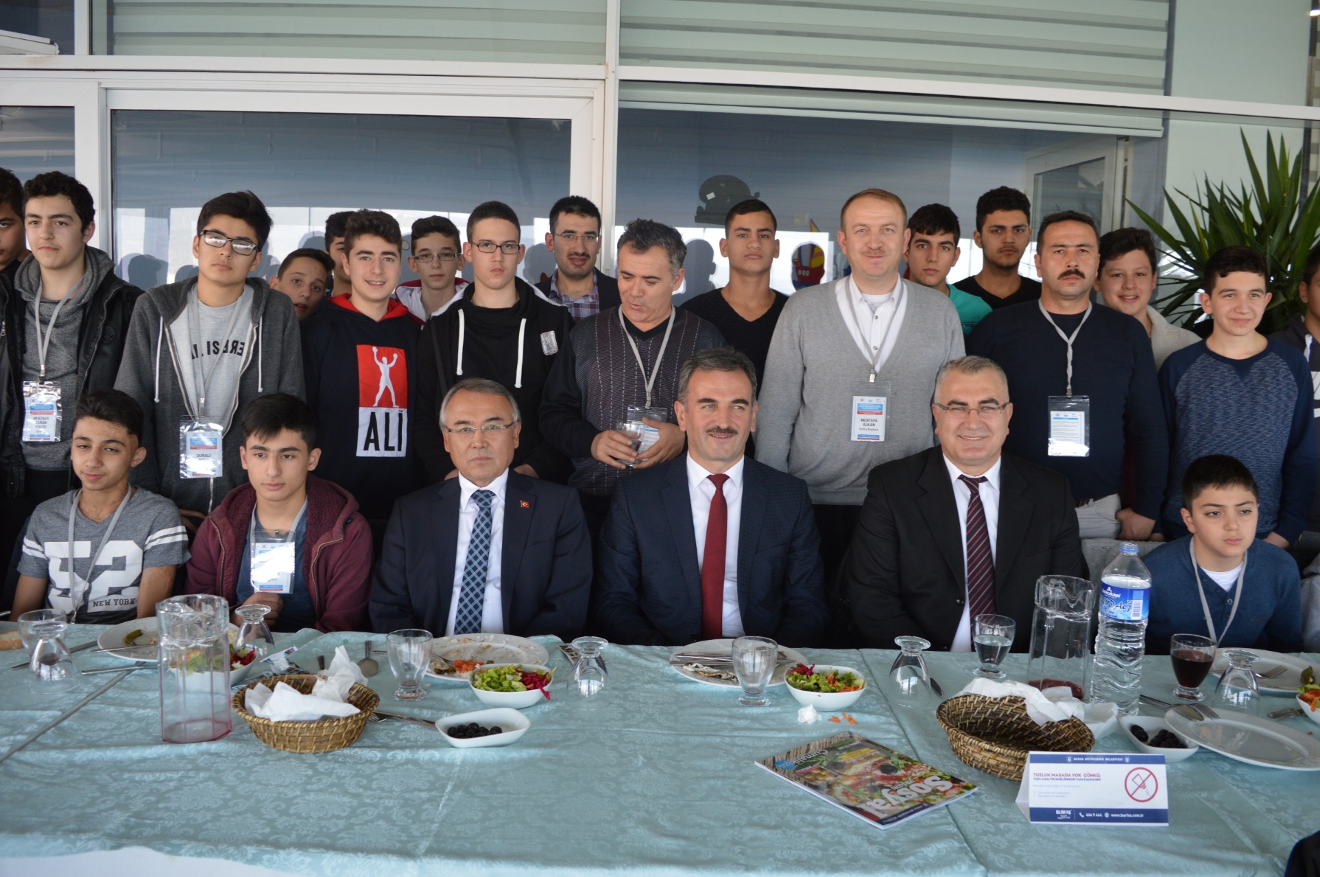 3. Nesil Türk Gençleri Gemlik'te Konakladı