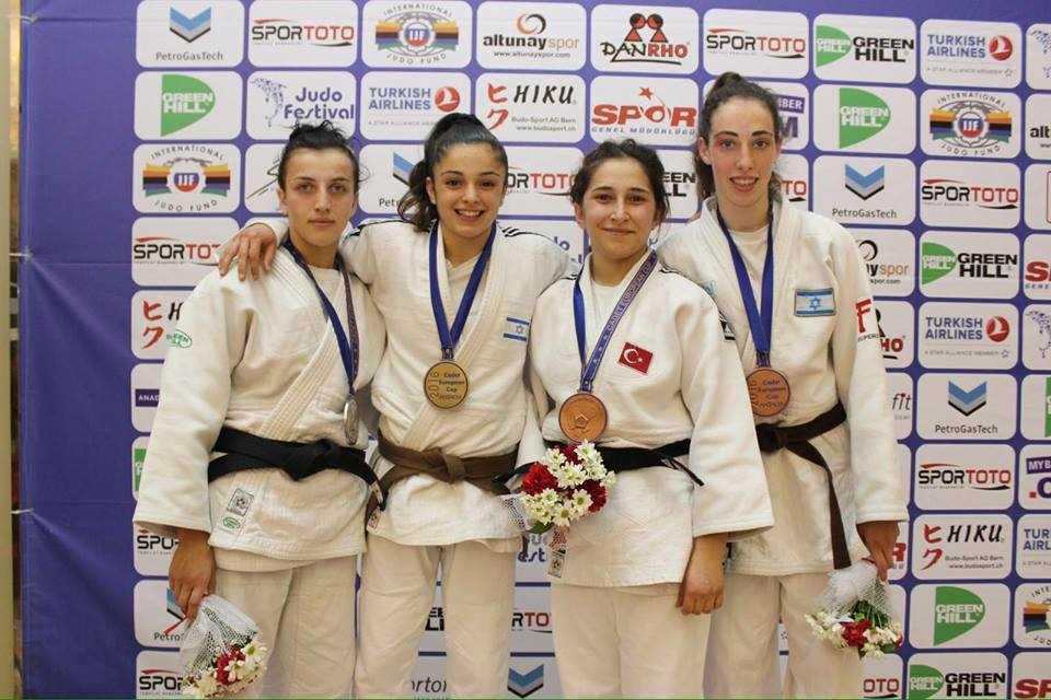 Judo'da Aslınur'dan Avrupa Madalyası