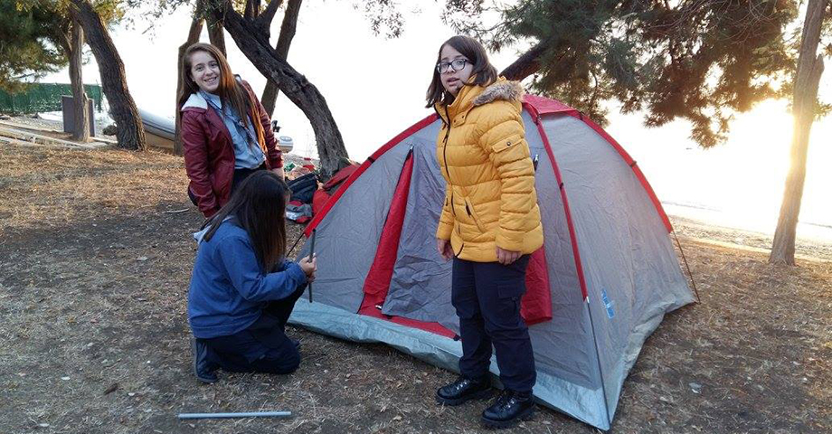 Gemlik Anadolu Lisesi Öğrencileri Kamp Yaptı
