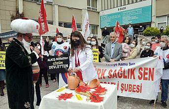 Türk Sağlık-Sen’den Kocaeli'de Nasreddin Hocalı eylem