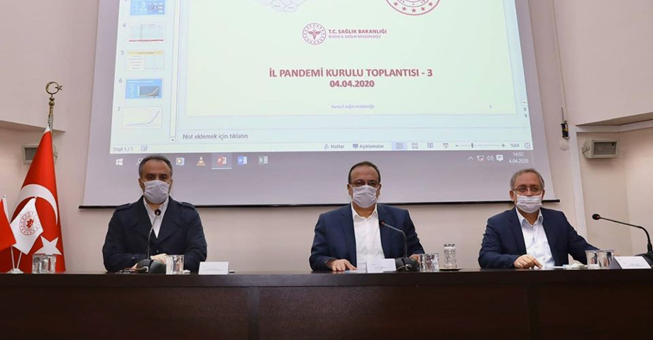 Bursa Valisi Canbolat İl Hıfzıssıhha Kurul Kararı'nı duyurdu