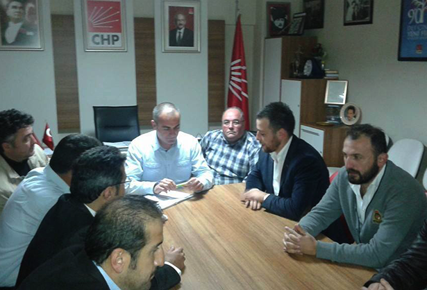 Gemlik Belediyespor ve Çotanakspor'dan CHP Ziyareti