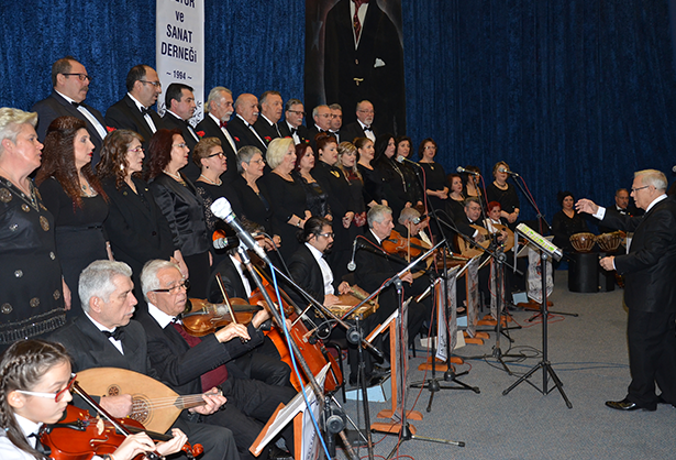 Sevgililer Gününde Gemlik'te Türk Sanat Müziği Coşkusu