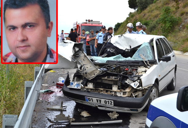 Gemlik'te Trafik Polisi Trafik Kazasında Hayatını Kaybetti
