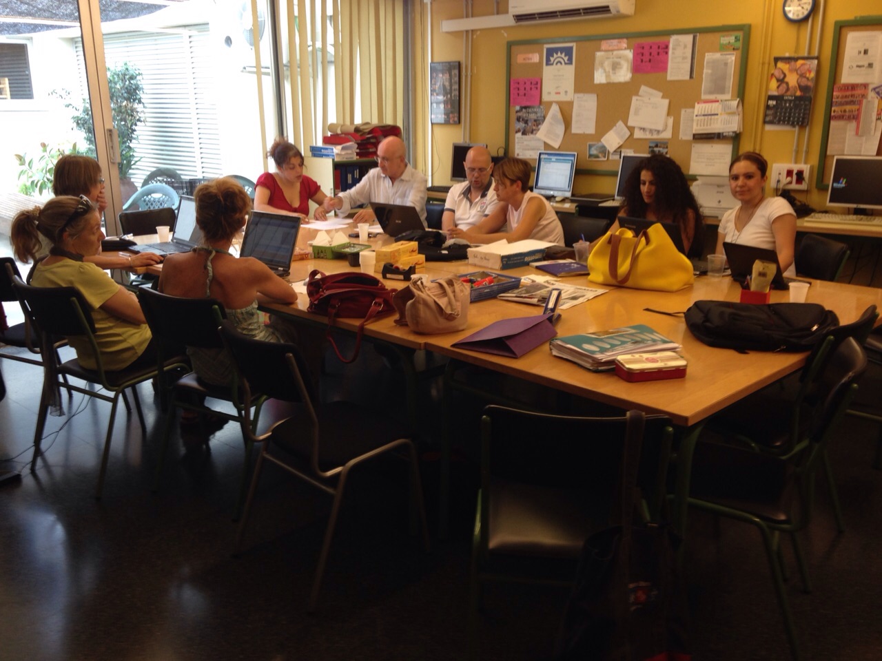 Ali Kütük Ortaokulu Öğretmenleri İspanya'dan Döndü