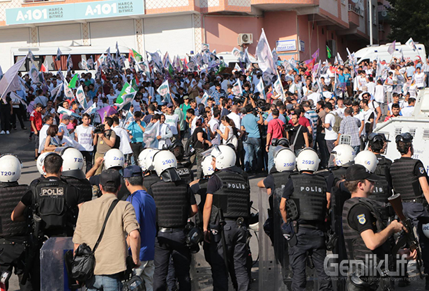 Diyarbakır'da Gemlik Yürüyüşüne İzin Verilmedi