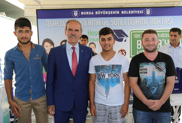 Bursa Büyükşehir Üniversitelilere Rehber Oluyor