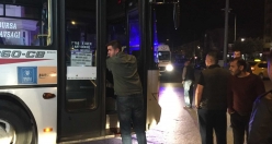 Çarşı Meydanında Otobüs Şoförüne Saldırı