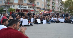 HDP'liler Gemlik'te Oturma Eylemi Yaptı