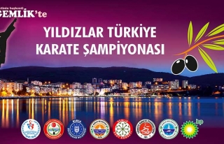 Türkiye Yıldızlar Karate Şampiyonası Gemlik’te