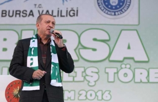 Erdoğan'dan Bursa'ya '15 Temmuz' Övgüsü!