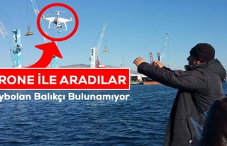 Kaybolan Balıkçı Drone İle Arandı