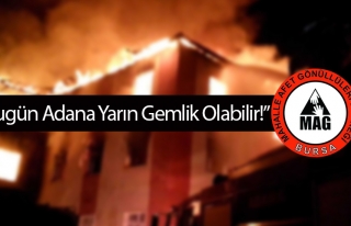 Adana'daki Facia Sonrası Bursa Mag-Der'den Açıklama