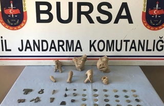 Bursa'da Tarihi Eser Operasyonu