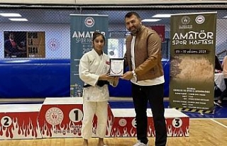Manisa'da Judoya "Sporun Enleri" ödülü...