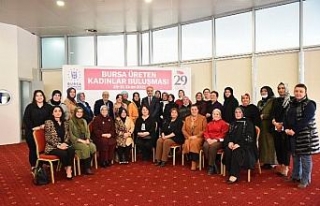 Bursa'da üreten kadınlarla hedefler belirlendi