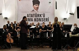 Bursa Osmangazi, Atatürk'ü sevdiği şarkılarla...
