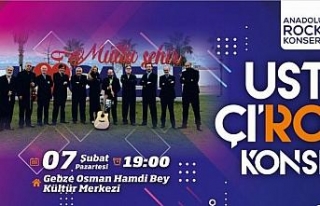Kocaeli'nde Usta Çı’rock konserleri başlıyor...