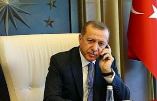 Cumhurbaşkanı Erdoğan'dan Berdimuhamedov'a...