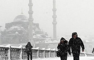 İstanbul için kar uyarısı 