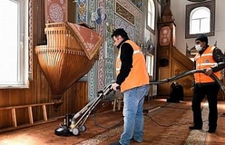 Malatya'da ibadethaneler temizlendi 