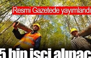 Türkiye geneli, 5 bin yangın işçisi alınacak!