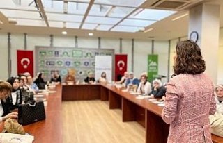 Bursa'da enerjik tüyolar, kadınlarla paylaşıldı
